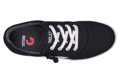 FINAL SALE - Men's Black/White BILLY CS Sneaker Low Tops