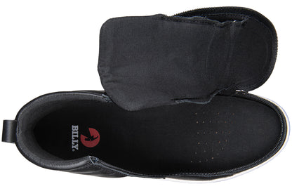 FINAL SALE - Men's Black Leather BILLY Ten9 CS Sneaker High Tops