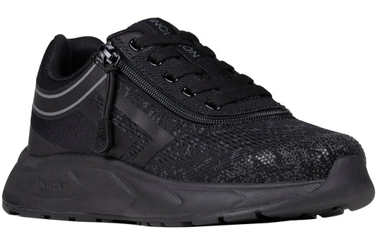 SALE - Black to the Floor BILLY Sport Inclusion Too Athletic Sneakers