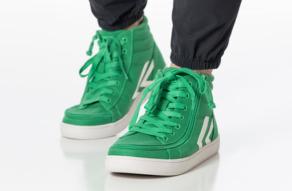 FINAL SALE - ongoingMen's Green/White BILLY CS Sneaker High Tops