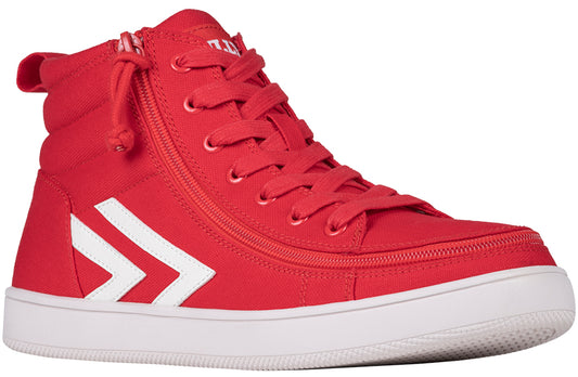 FINAL SALE - Men's Red/White BILLY CS Sneaker High Tops