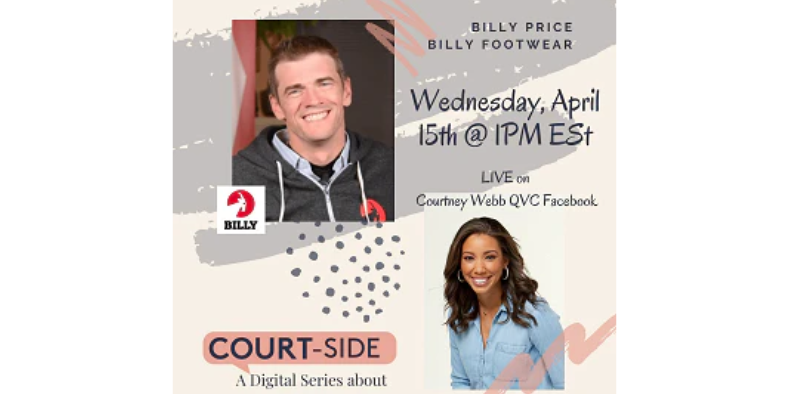 Billy Price, Co-Founder of BILLY Footwear (functional, fashionable, and inclusive for everyone.)