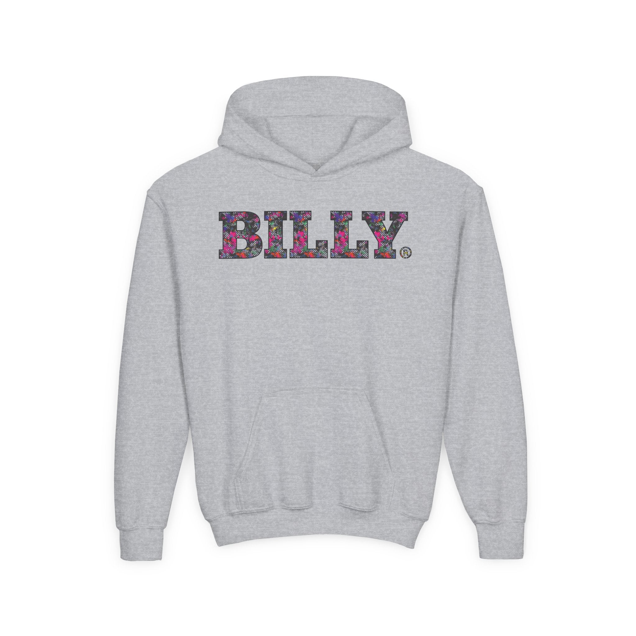 BILLY Core Youth Heavy Blend Hooded Sweatshirt (Rainbow Sk8ter) - AVAILABLE IN 3 COLORS