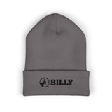 BILLY Classic Cuffed Beanie  (Black Horizontal Logo - Embroidery) — AVAILABLE IN 7 COLORS