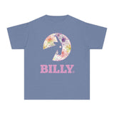 BILLY Youth Midweight Tee (Floral Logo) - AVAILABLE IN 4 COLORS