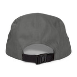 BILLY 5 Panel Cap (Black Horizontal Logo - Embroidery) — AVAILABLE IN 6 COLORS