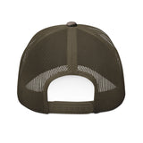 BILLY Camouflage Trucker Hat (Black Horizontal Logo - Embroidery)