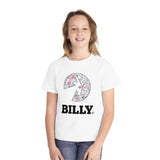 BILLY Youth Midweight Tee (Sasha Splatter - Black Print)