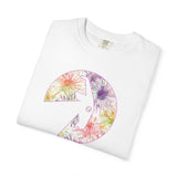 BILLY Unisex Garment-Dyed T-Shirt (Floral Logo) - AVAILABLE IN 4 COLORS