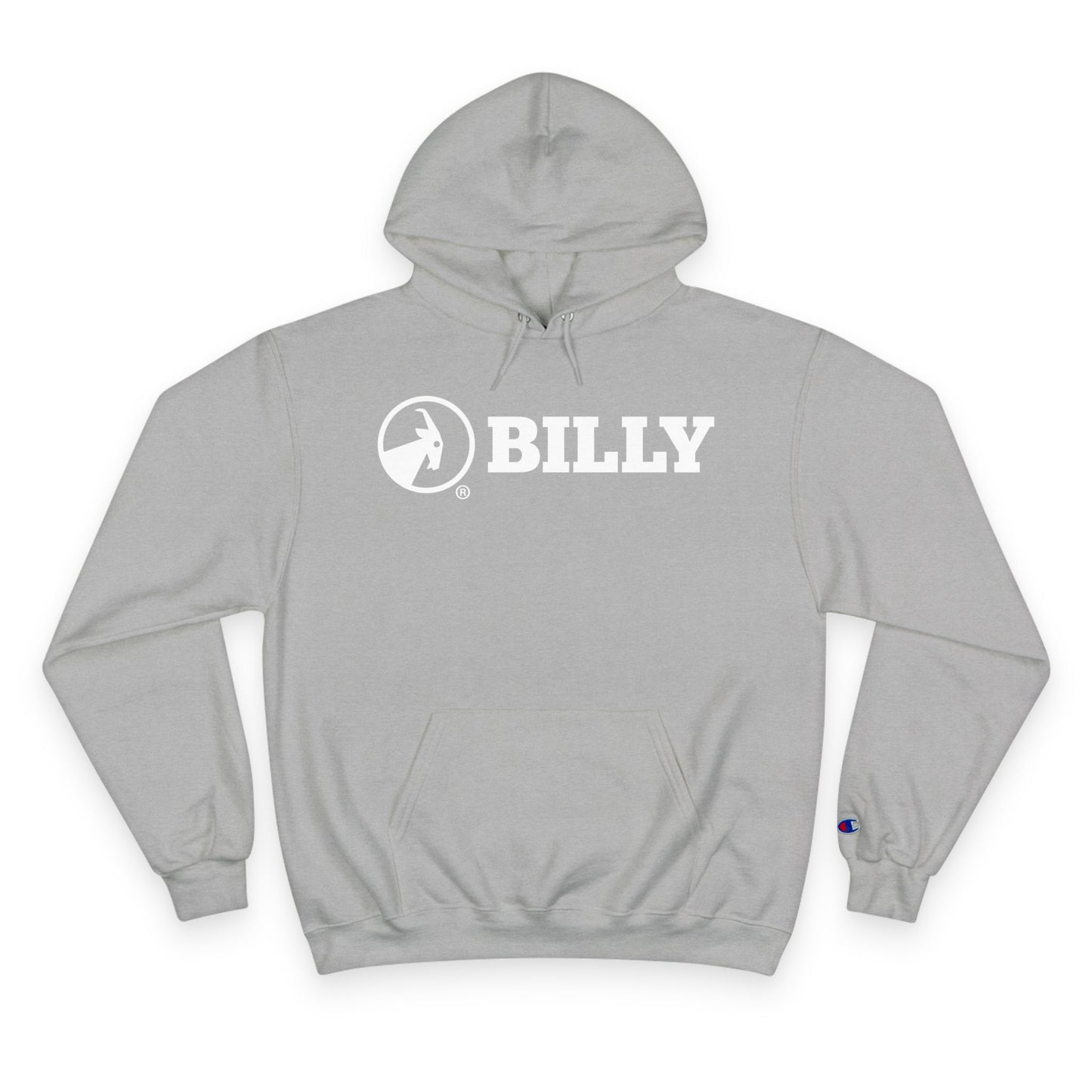 BILLY Core Adult Unisex Hoodie (White Horizontal Logo) - NOW AVAILABLE IN 7 COLORS