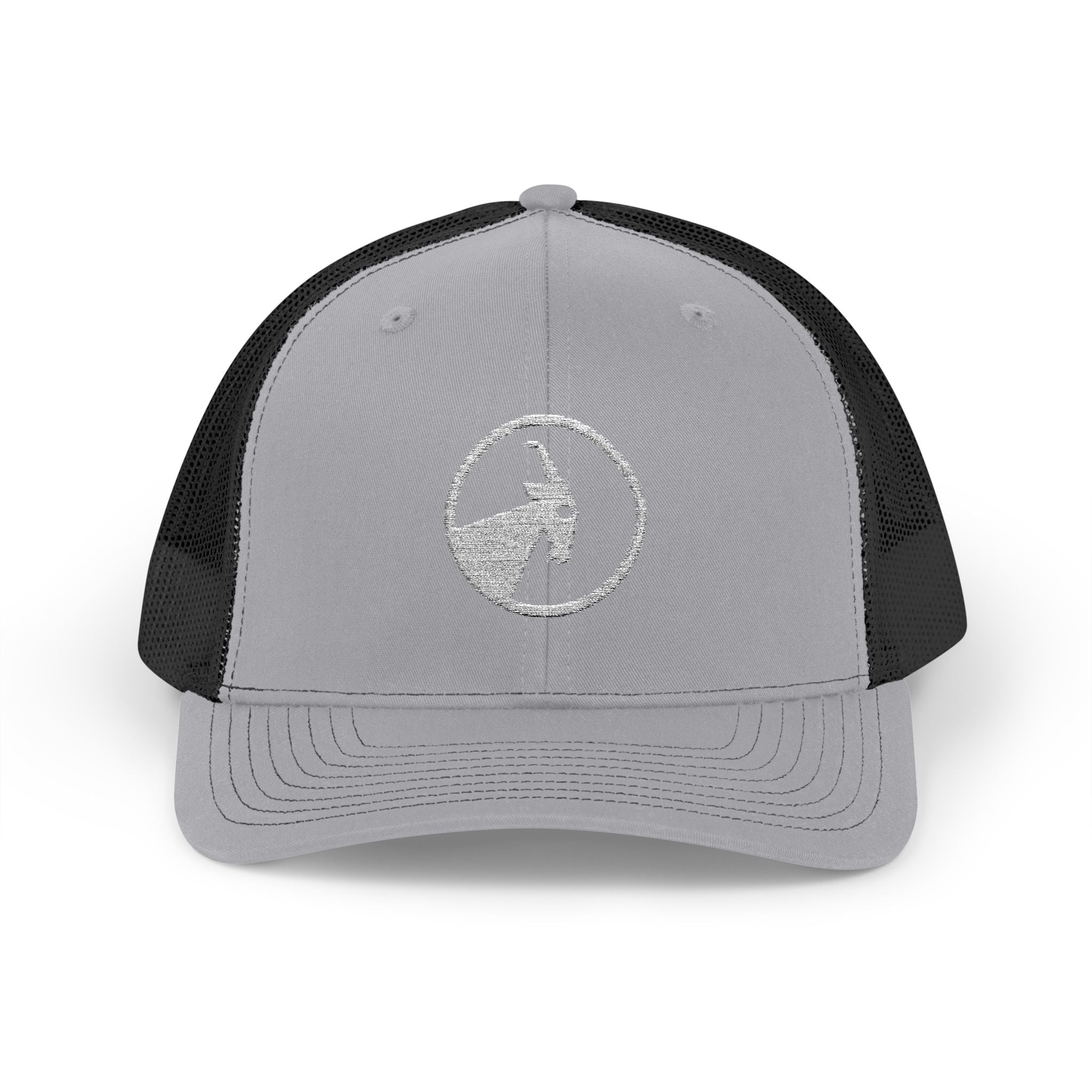BILLY Snapback Trucker Cap (White Goat - Embroidery) — AVAILABLE IN 8 COLORS