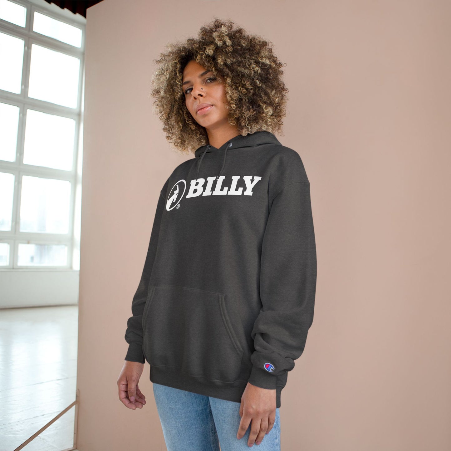 BILLY Core Adult Unisex Hoodie (White Horizontal Logo) - NOW AVAILABLE IN 7 COLORS