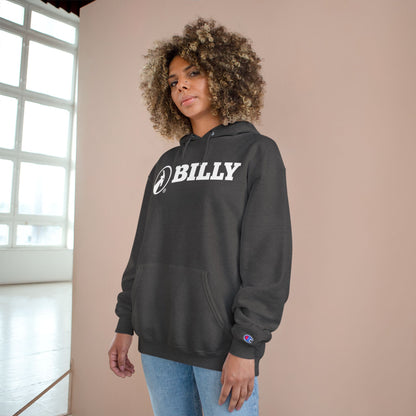 BILLY Core Adult Unisex Hoodie (White Horizontal Logo) - NOW AVAILABLE IN 7 COLORS