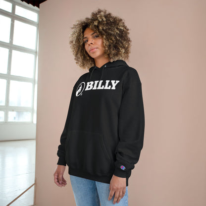 BILLY Core Adult Unisex Hoodie (White Horizontal Logo) - NOW AVAILABLE IN 7 COLORS