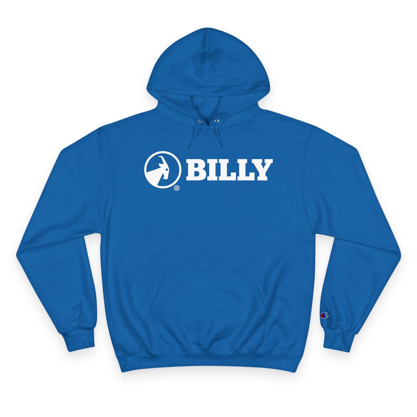 BILLY Core Adult Unisex Hoodie (White Horizontal Logo) - NOW AVAILABLE IN 7 COLORS