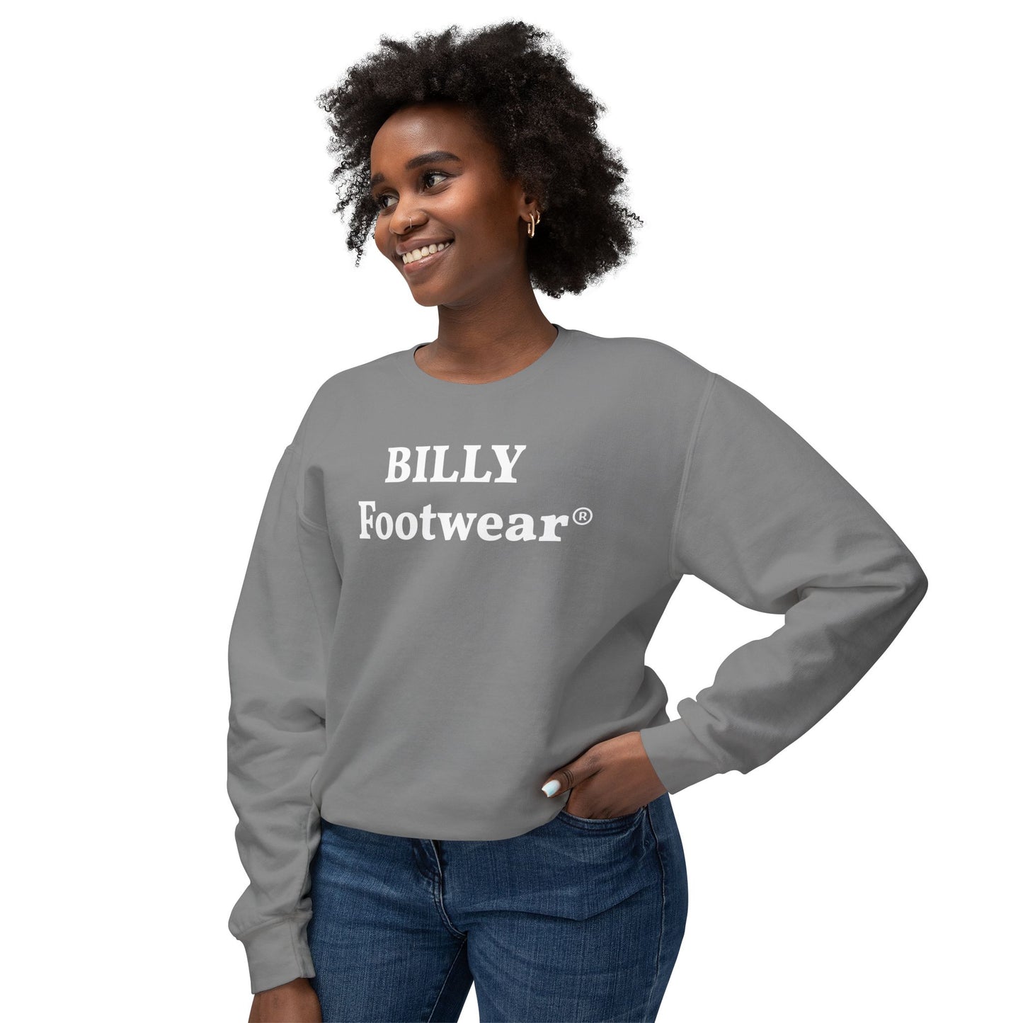 BILLY Unisex Lightweight Crewneck Sweatshirt (BILLY Footwear) — AVAILABLE IN 9 COLORS