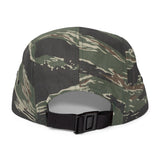 BILLY 5 Panel Cap (White Horizontal Logo - Embroidery) — AVAILABLE IN 6 COLORS