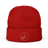 BILLY Knit Beanie  (Red Goat - Embroidery) — AVAILABLE IN 6 COLORS