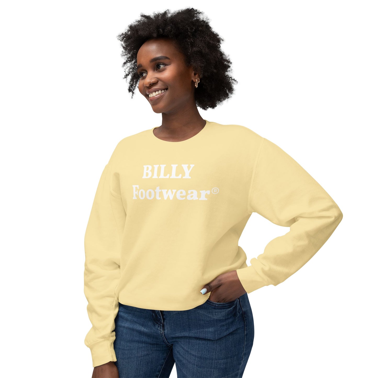 BILLY Unisex Lightweight Crewneck Sweatshirt (BILLY Footwear) — AVAILABLE IN 9 COLORS