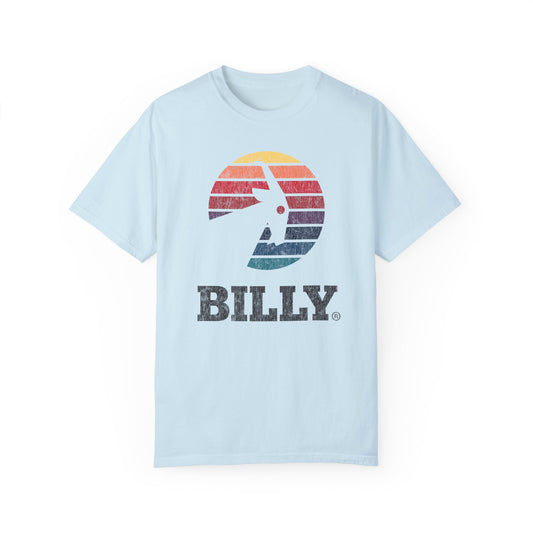 BILLY Adult Unisex Garment-Dyed T-Shirt (Vintage Logo) — AVAILABLE IN 6 COLORS