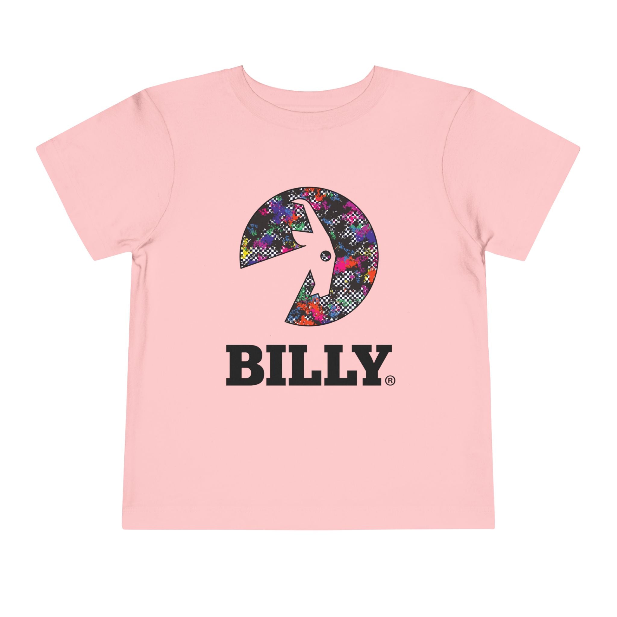 BILLY Toddler Short Sleeve Tee (Rainbow Sk8ter Logo) - AVAILABLE IN 3 COLORS