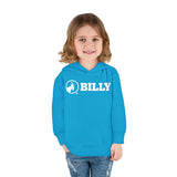 BILLY Core Toddler Pullover Fleece Hoodie (White Horizontal Logo) — AVAILABLE IN 4 COLORS