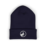 BILLY Classic Cuffed Beanie (White Goat - Embroidery) — AVAILABLE IN 12 COLORS