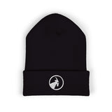 BILLY Classic Cuffed Beanie (White Goat - Embroidery) — AVAILABLE IN 12 COLORS