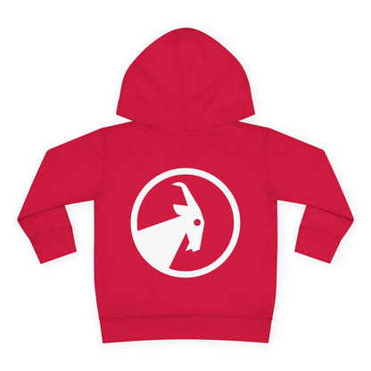 BILLY Core Toddler Pullover Fleece Hoodie (White Horizontal Logo) — AVAILABLE IN 4 COLORS