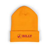 BILLY Classic Cuffed Beanie (Red Horizontal Logo - Embroidery) — AVAILABLE IN 9 COLORS