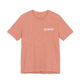 BILLY Adult Unisex Jersey Short Sleeve Tee (White Horizontal Logo - LCP)