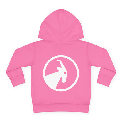 BILLY Core Toddler Pullover Fleece Hoodie (White Horizontal Logo) — AVAILABLE IN 4 COLORS
