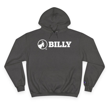 BILLY Core Adult Unisex Hoodie (White Horizontal Logo) - NOW AVAILABLE IN 7 COLORS