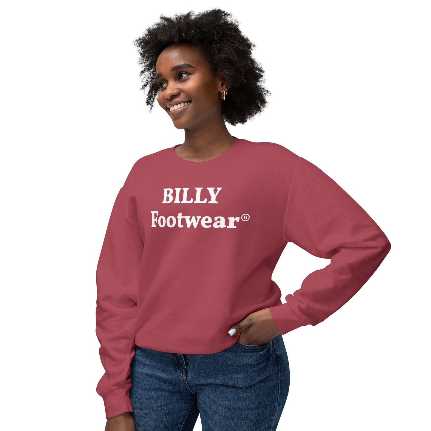 BILLY Unisex Lightweight Crewneck Sweatshirt (BILLY Footwear) — AVAILABLE IN 9 COLORS
