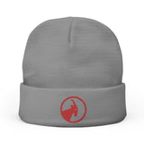 BILLY Knit Beanie  (Red Goat - Embroidery) — AVAILABLE IN 6 COLORS