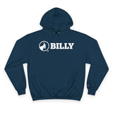 BILLY Core Adult Unisex Hoodie (White Horizontal Logo) - NOW AVAILABLE IN 7 COLORS