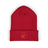 BILLY Classic Cuffed Beanie (Red Goat - Embroidery) — AVAILABLE IN 9 COLORS