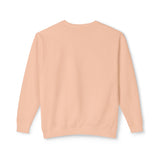 BILLY Unisex Lightweight Crewneck Sweatshirt (White Horizontal Logo) — AVAILABLE IN 5 COLORS