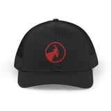 BILLY Snapback Trucker Cap (Red Goat - Embroidery) — AVAILABLE IN 6 COLORS