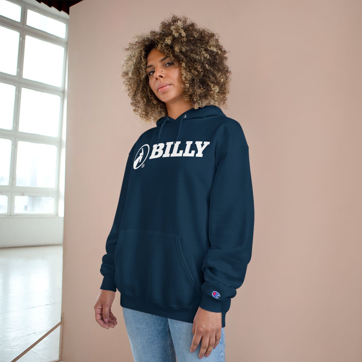 BILLY Core Adult Unisex Hoodie (White Horizontal Logo) - NOW AVAILABLE IN 7 COLORS