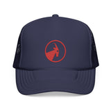 BILLY Foam Trucker Hat (Red Goat - Embroidery) — AVAILABLE IN 5 COLORS