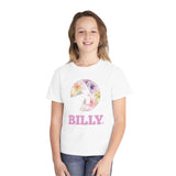 BILLY Youth Midweight Tee (Floral Logo) - AVAILABLE IN 4 COLORS