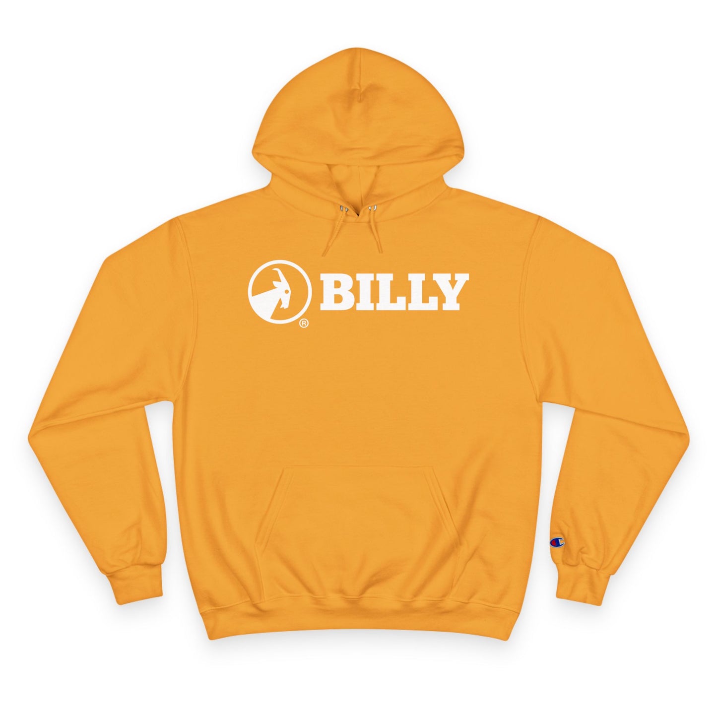 BILLY Core Adult Unisex Hoodie (White Horizontal Logo) - NOW AVAILABLE IN 7 COLORS