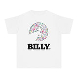 BILLY Youth Midweight Tee (Sasha Splatter - Black Print)