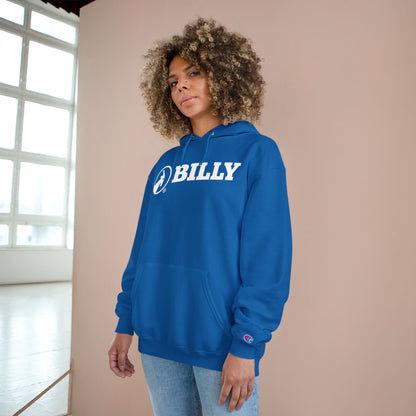 BILLY Core Adult Unisex Hoodie (White Horizontal Logo) - NOW AVAILABLE IN 7 COLORS