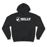 BILLY Core Adult Unisex Hoodie (White Horizontal Logo) - NOW AVAILABLE IN 7 COLORS