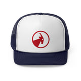 BILLY Foam Trucker Cap (Red Goat - Print) — AVAILABLE IN 3 COLORS