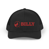 BILLY Snapback Trucker Cap (Red Horizontal Logo - Embroidery) — AVAILABLE IN 6 COLORS