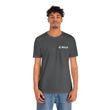 BILLY Adult Unisex Jersey Short Sleeve Tee (White Horizontal Logo - LCP)