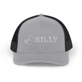 BILLY Snapback Trucker Cap (White Horizontal Logo - Embroidery) — AVAILABLE IN 8 COLORS